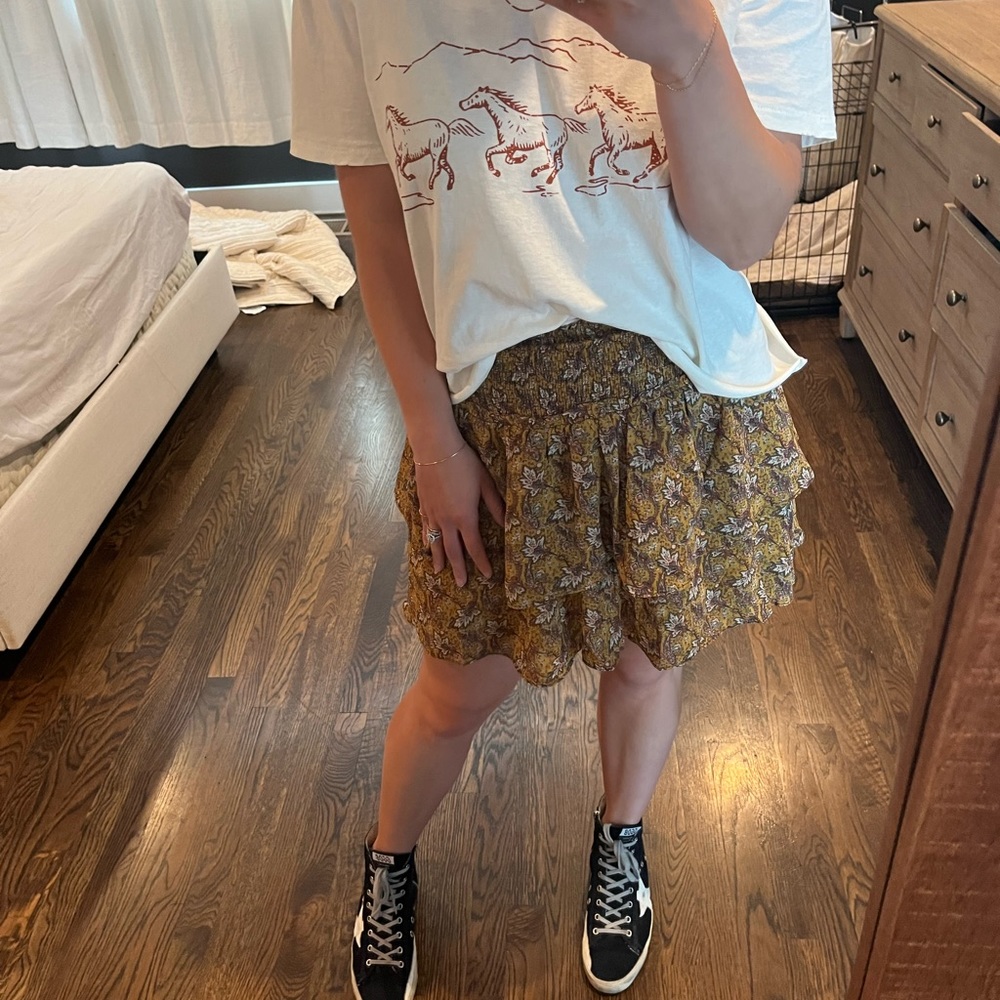 Mink pink skirt